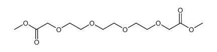 3,6,9,12-tetraoxatetradecanedioic acid dimethyl ester结构式