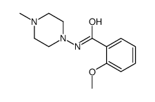 Benzamide, 2-methoxy-N-(4-methyl-1-piperazinyl)- (9CI) picture