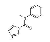 N-methyl-N-phenyl-1H-imidazole-1-carbothioamide Structure