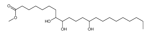 8,9,13-Trihydroxydocosanoic acid methyl ester结构式