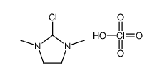 2-chloro-1,3-dimethylimidazolidin-1-ium,perchlorate Structure