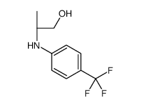(S)-2-(4-三氟甲基苯基氨基)-1-丙醇结构式