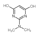 2-(二甲基氨基)-4,6-嘧啶二醇结构式