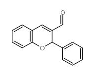 2-苯基-2H-1-苯并吡喃-3-甲醛结构式