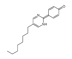 2-(4-Hydroxyphenyl)-5-octylpyrimidine结构式