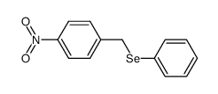 (4-nitrophenyl)methyl phenyl selenide结构式