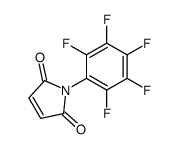 1-(2,3,4,5,6-pentafluorophenyl)pyrrole-2,5-dione结构式