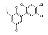 1,2,4-trichloro-5-(2,5-dichloro-3-methoxyphenyl)benzene Structure