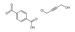 4-chlorobut-2-yn-1-ol,4-nitrobenzoic acid Structure