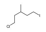 1-chloro-5-iodo-3-methylpentane结构式