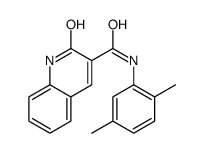 N-(2,5-dimethylphenyl)-2-oxo-1H-quinoline-3-carboxamide Structure
