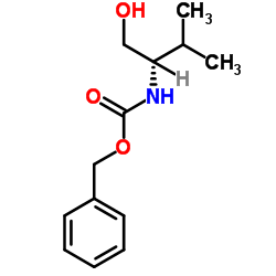 Cbz-L-缬氨醇结构式