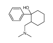 2-[(二甲基氨基)甲基]-1-苯基环己醇结构式