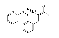 2-(2'-pyridyldithio)benzyldiazoacetate结构式