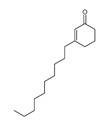 3-decylcyclohex-2-en-1-one结构式