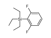 (2,6-difluorophenyl)-triethylsilane结构式