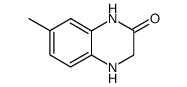 7-methyl-3,4-dihydro-1H-quinoxalin-2-one结构式