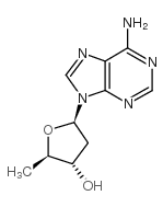 2',5'-脱氧腺苷结构式