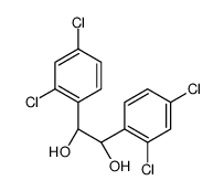 (1S,2S)-1,2-bis(2,4-dichlorophenyl)ethane-1,2-diol结构式