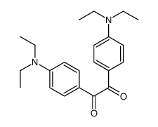 1,2-bis[4-(diethylamino)phenyl]ethane-1,2-dione Structure