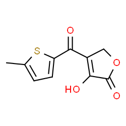 2(5H)-Furanone, 3-hydroxy-4-[(5-methyl-2-thienyl)carbonyl]- (9CI)结构式