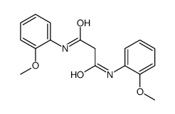 N1,N3-双(2-甲氧基苯基)丙二酰胺结构式