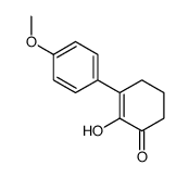 2-羟基-3-(4-甲氧基苯基)-2-环己酮结构式