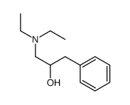 1-(diethylamino)-3-phenylpropan-2-ol结构式