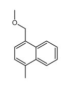 1-methoxymethyl-4-methylnaphthalene结构式