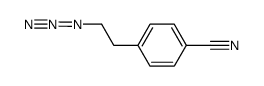 4-(2-azidoethyl)benzonitrile结构式