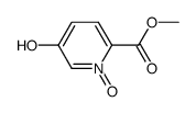 2-Pyridinecarboxylicacid,5-hydroxy-,methylester,1-oxide(9CI) Structure