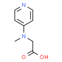 Glycine, N-methyl-N-4-pyridinyl- (9CI) Structure