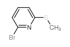 2-溴-6-(甲基硫代)吡啶结构式
