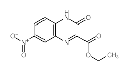 7-硝基-3-氧代-3,4-二氢-喹噁啉e-2-羧酸乙酯结构式