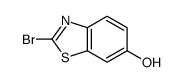 2-溴苯并[d]噻唑-6-醇结构式
