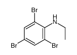 2,4,6-tribromo-N-ethylaniline结构式