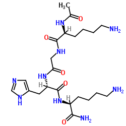 乙酰基四肽-3结构式