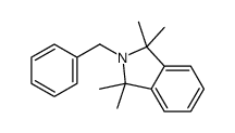 2-苄基-1,1,3,3-四甲基异吲哚啉结构式