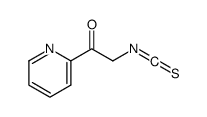 2-isothiocyanato-1-pyridin-2-ylethanone结构式