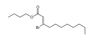 butyl 3-bromoundec-2-enoate结构式