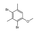 2,4-Dibromo-1-methoxy-3,5-dimethylbenzene Structure