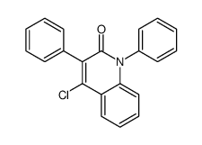 4-chloro-1,3-diphenylquinolin-2-one结构式