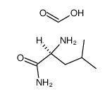 H-Leu-NH2*formate结构式