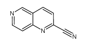 1,6-萘啶-2-甲腈结构式