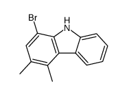 1-bromo-3,4-dimethyl-carbazole Structure
