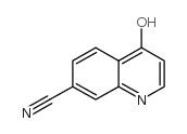 4-羟基-7-氰基喹啉结构式