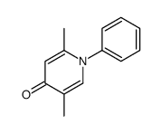 2,5-dimethyl-1-phenylpyridin-4-one Structure