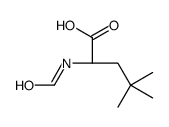 (2R)-2-formamido-4,4-dimethylpentanoic acid Structure