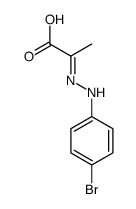 2-[(4-bromophenyl)hydrazinylidene]propanoic acid结构式