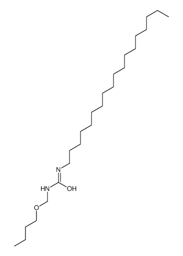 N-丁氧基甲基-N’-十八(烷)基脲结构式